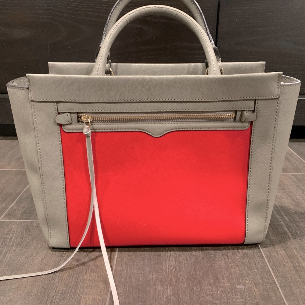 Rebecca Minkoff Gray and Red Purse